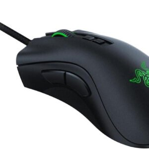Deathadder V2 Gaming Mouse: 20K DPI Optical Sensor - Fastest Gaming Mouse Switch - Chroma RGB Lighting - 8 Programmable Buttons - Rubberized Side Grips - Classic Black
